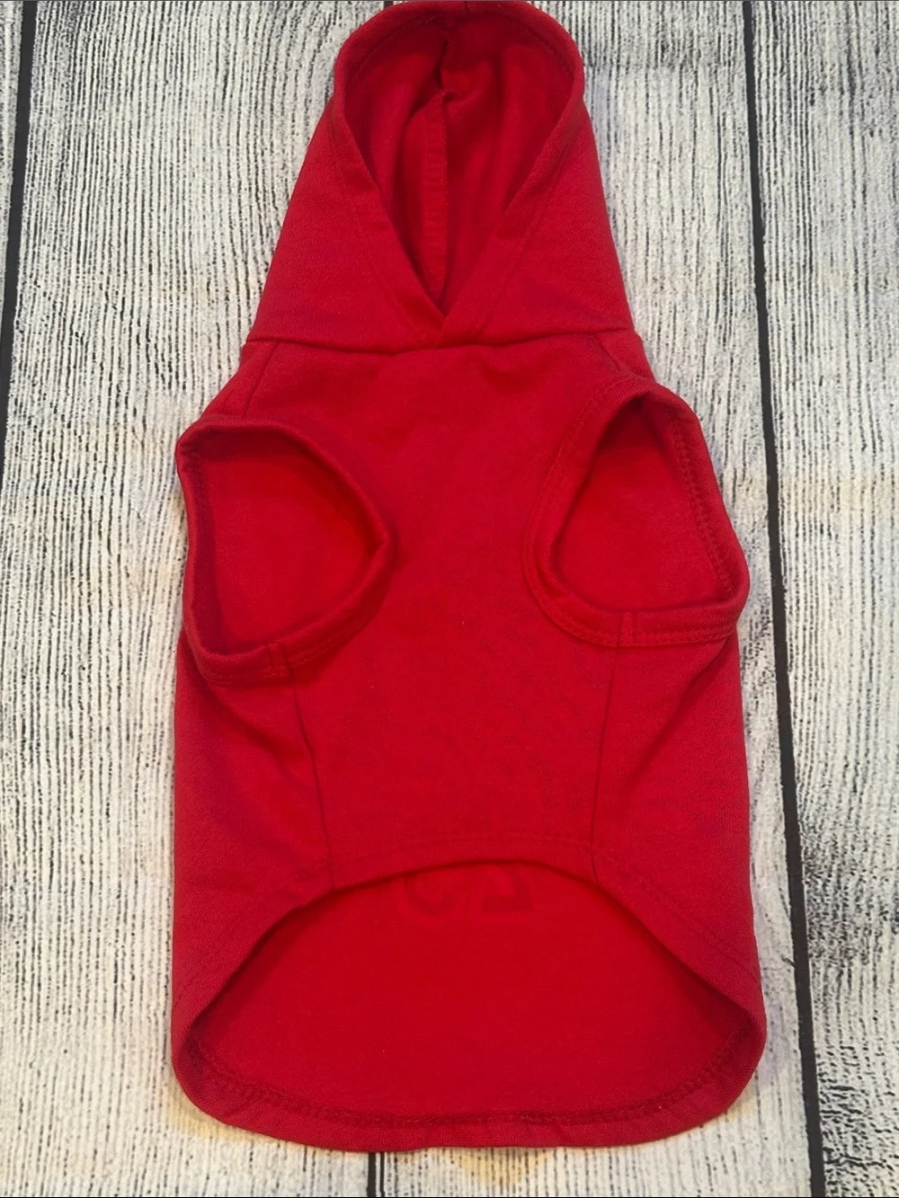 Party Dog Sz Small Red 'KISSES 25¢' Dog Hoodie - Playful Pullover for Pets